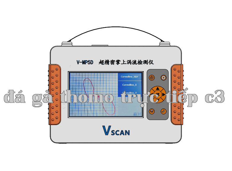Máy dò dòng xoáy siêu chính xác V-MP5D cầm tay